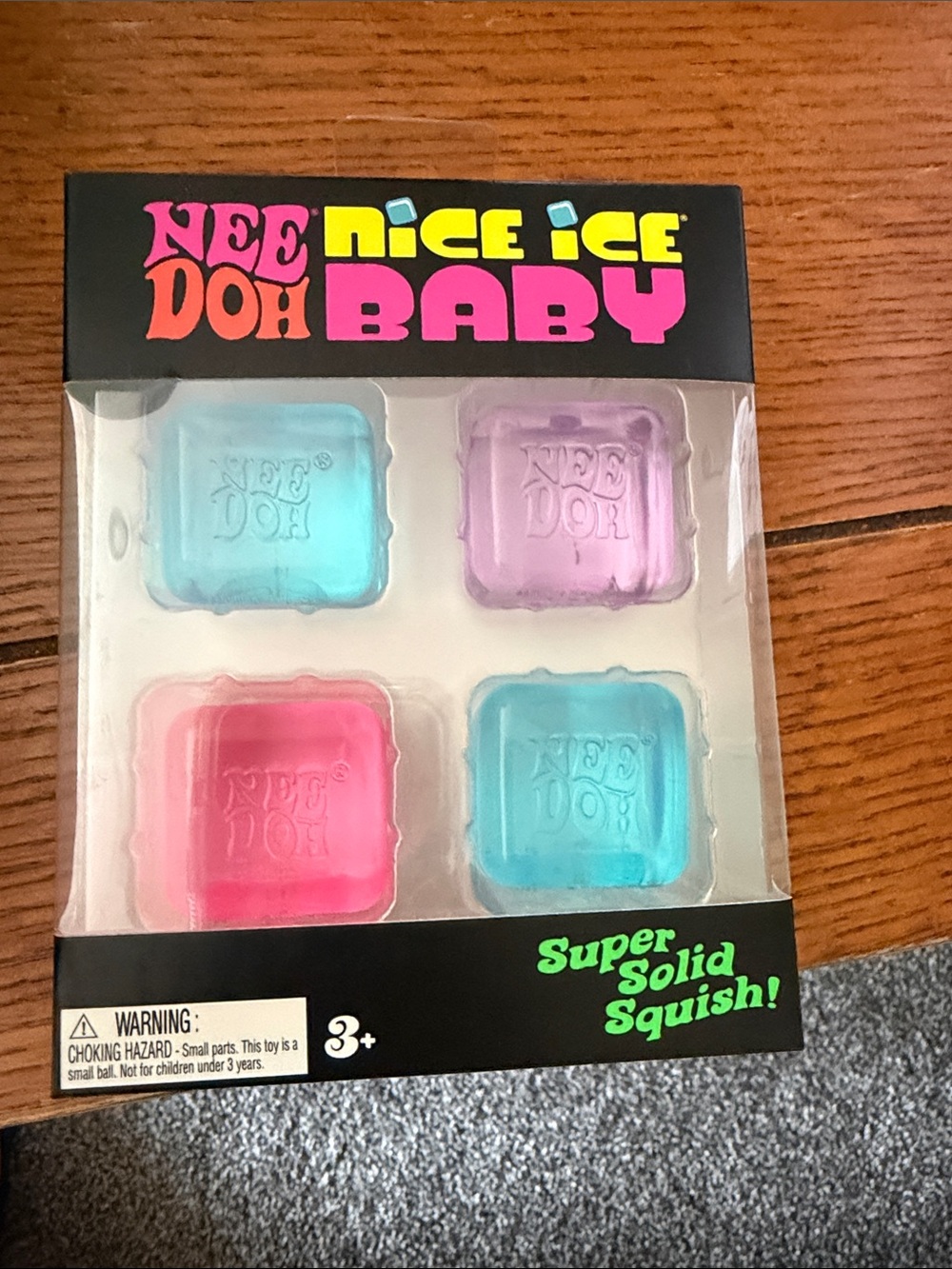 💯 Authentic NeeDoh nice ice baby super solid squish. Multi pack.
